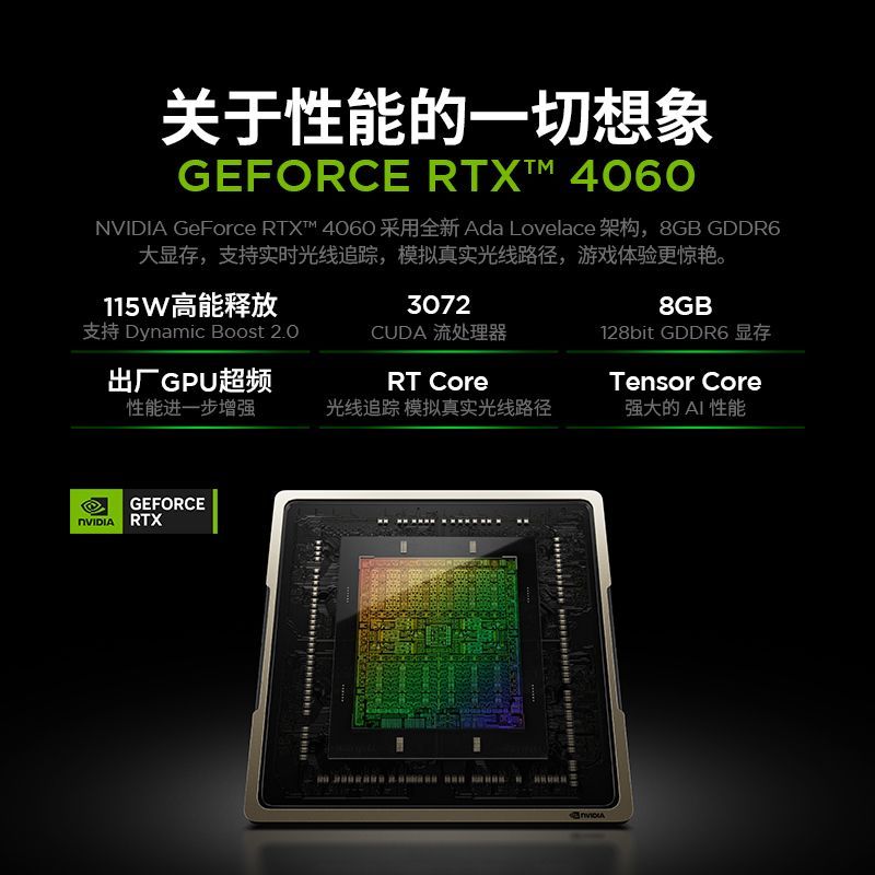 联想 GeekPro G5000 2024 游戏本上架：i7-13650HX + RTX 4060，售价 6799 元