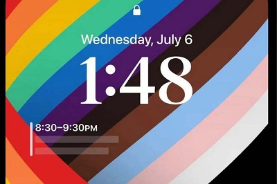 如何在苹果15手机上设置通话背景图片