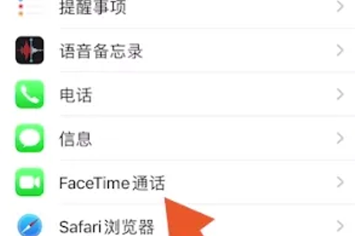 使用苹果FaceTime进行视频通话