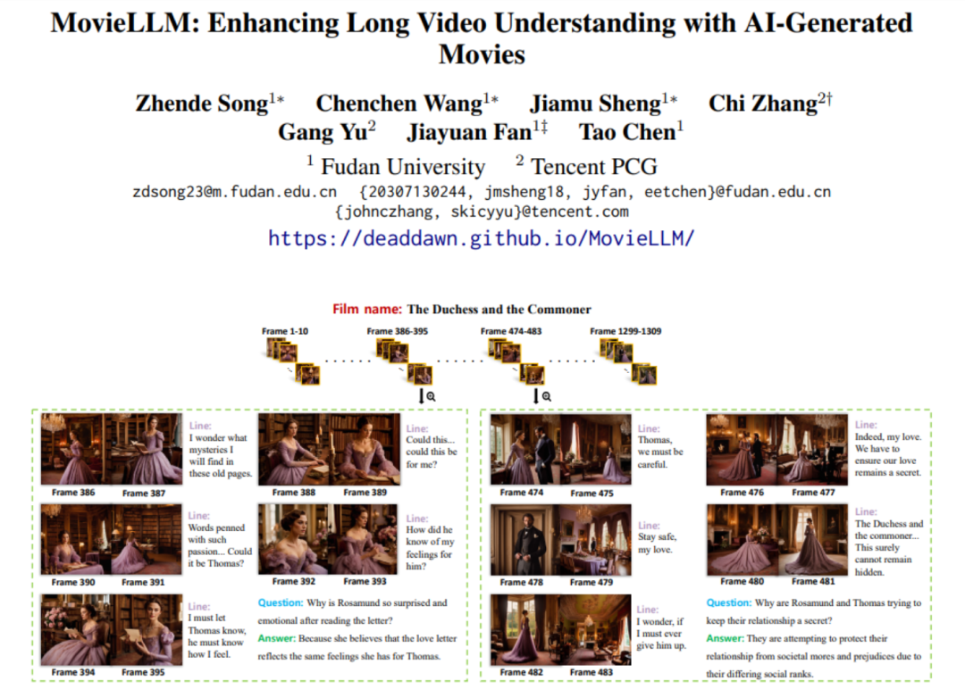 AI短视频技术在腾讯MovieLLM框架中的应用：实现长视频生成