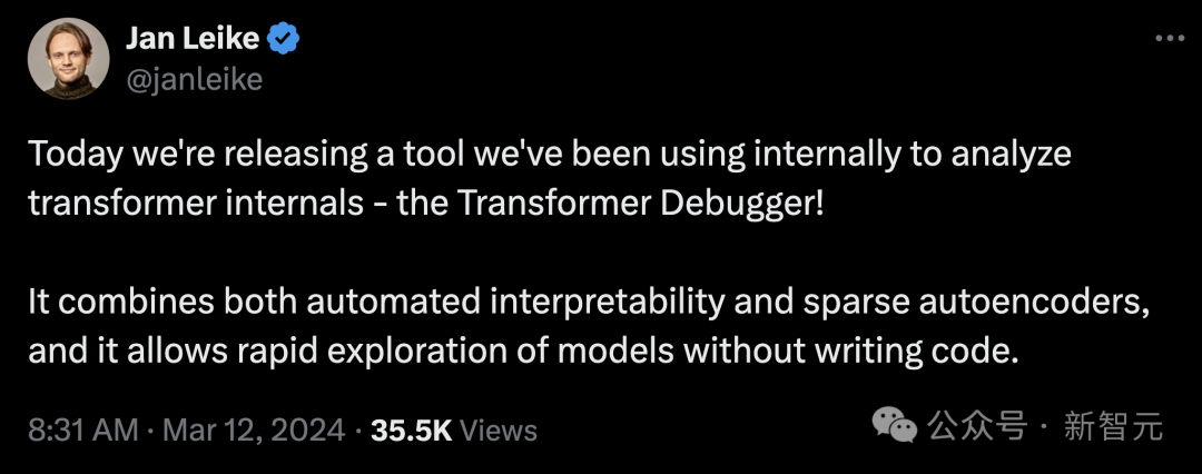 OpenAI官宣开源Transformer Debugger！不用写代码，人人可以破解LLM黑箱