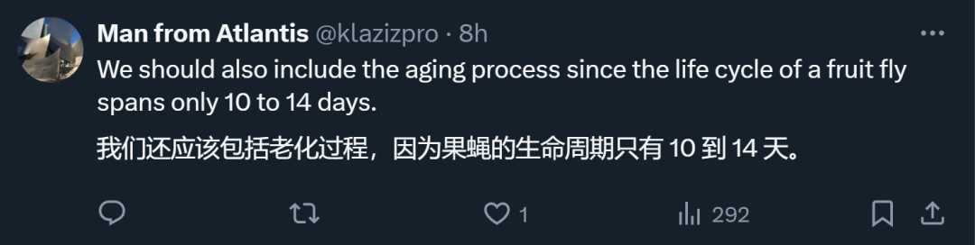 流浪地球里的数字生命计划启动了？DeepMind在电脑里造果蝇，网友：能造人吗？