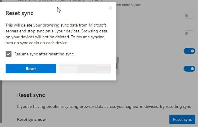 微软Edge浏览器发布114版后不再允许删除云端同步数据