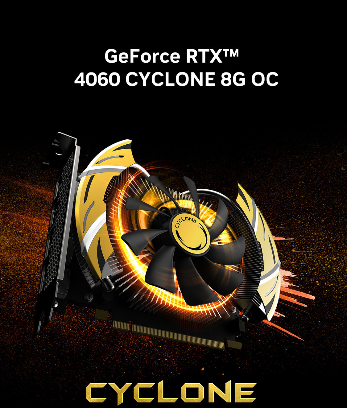 微星发布新款RTX 4060 CYCLONE 8G OC 显卡，标价2499元