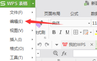 WPS表格怎么搜索