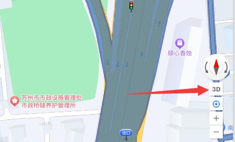 百度地图3d实景地图怎么看