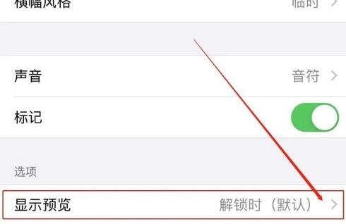 苹果手机隐藏短信通知内容的基础步骤讲解