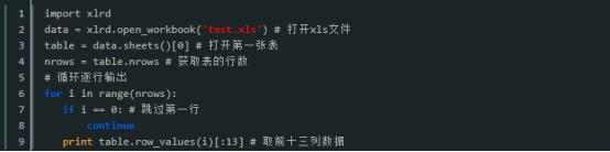 你知道怎么用python 读取excel数据吗