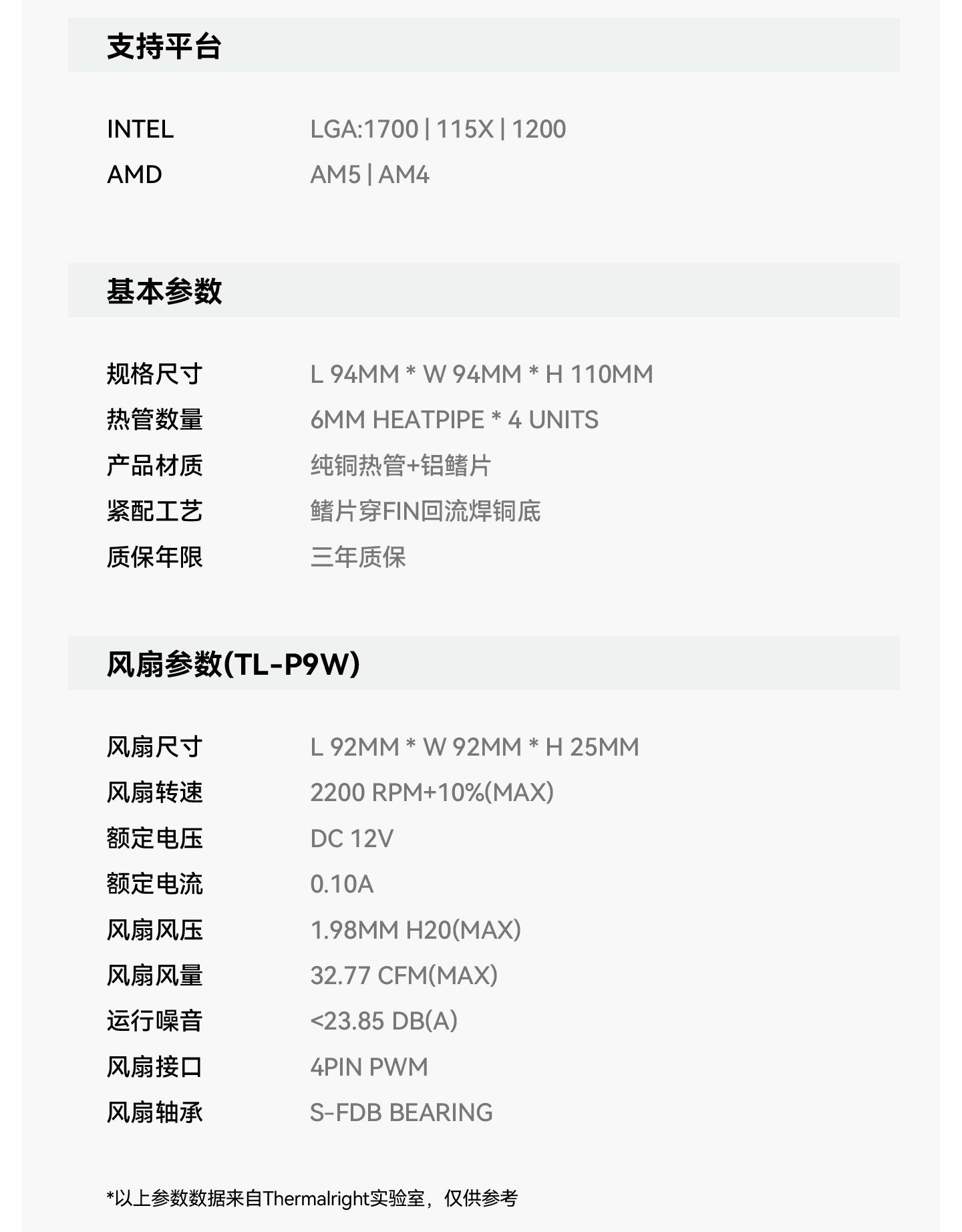 利民推出白色版 PA90 SE 风冷散热器：110mm 矮双塔、4 热管铜底设计