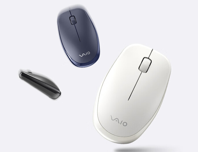 VAIO 全新蓝牙无线鼠标上架：支持三通道连接，售价 299 元