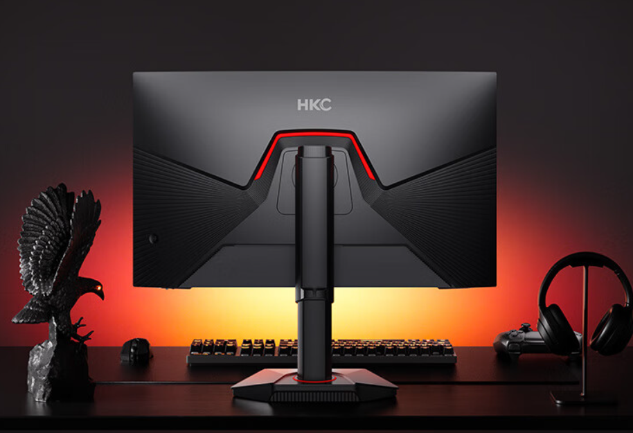 HKC G27H2 显示器发布：27 英寸 2K 180Hz IPS 屏、小巧底座，999 元