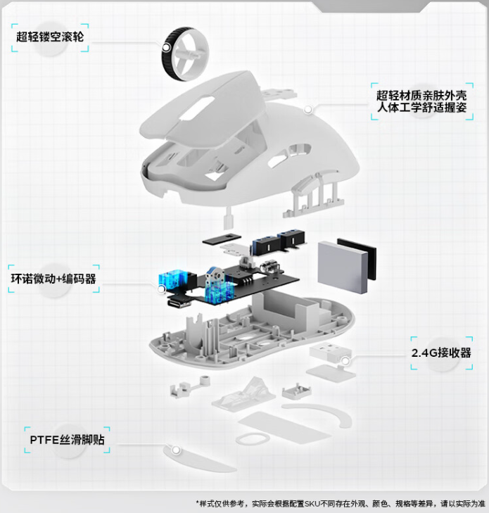 联想拯救者 M6X Pro 鼠标上架：PAW3395 传感器、三模连接，首发 99 元