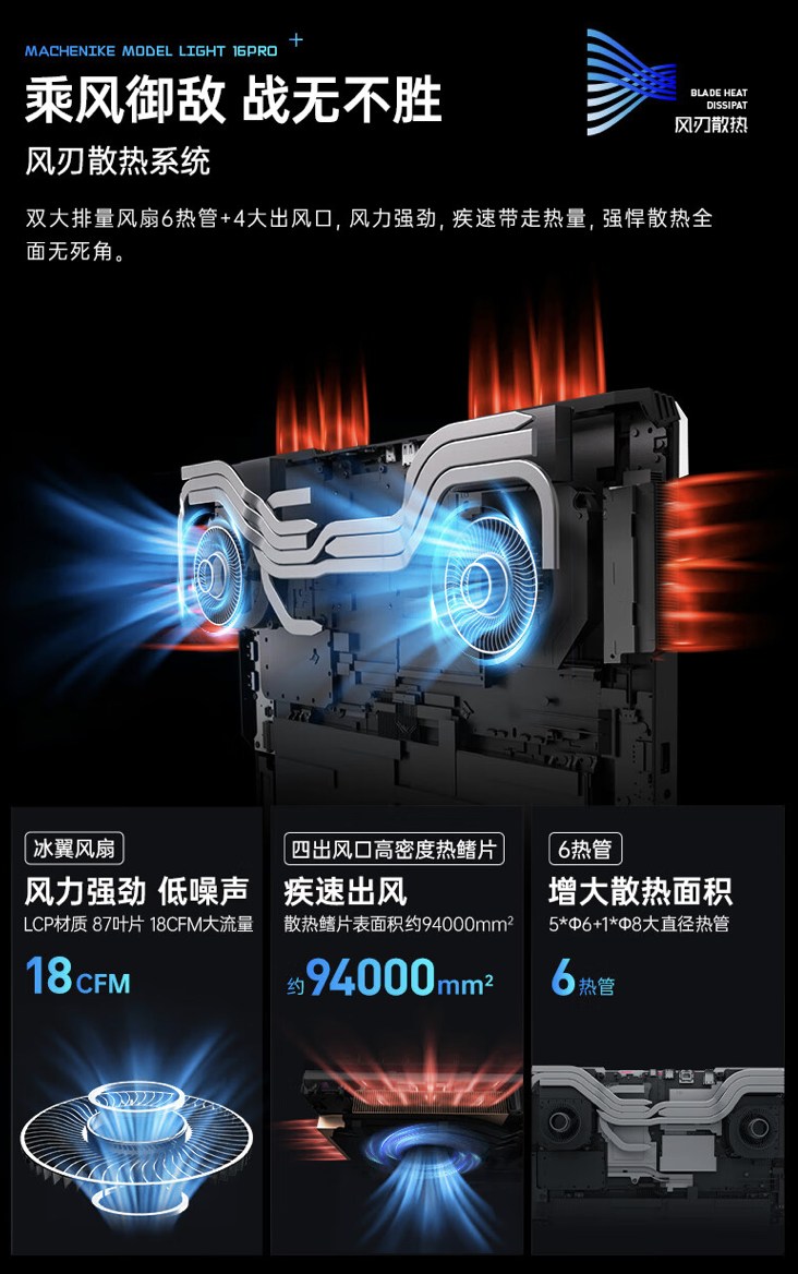 i7-13650HX + RTX4070 售 7979 元，机械师曙光 16 Pro 笔记本新增配置今晚首销