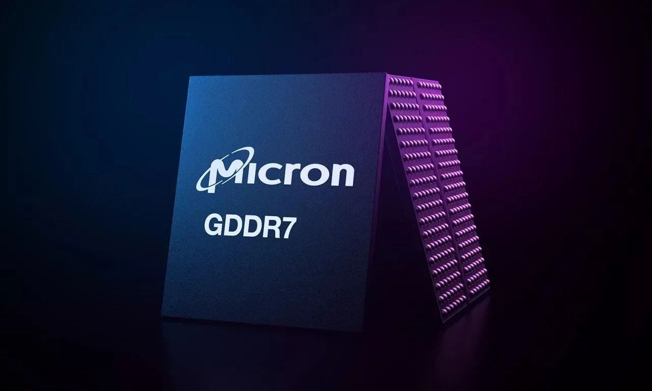 位元密度业内最高，美光出样 GDDR7 显存：32 Gbps、带宽 1.5TB / s、能效高 50%