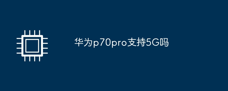 华为p70pro支持5G吗