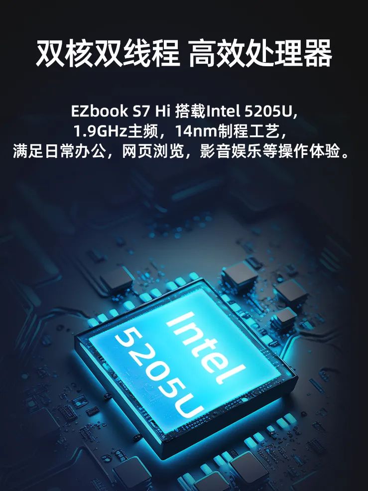 1099 元起，中柏 EZbook S7 Hi 笔记本上市：英特尔 5205U、180° 开合机身