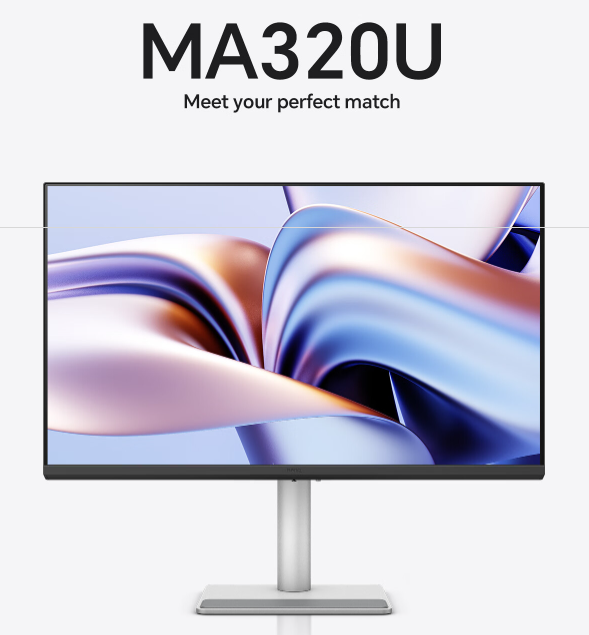 明基 31.5 英寸显示器 MA320U 开售：97% P3 色域、HDR 600，首发 4999 元