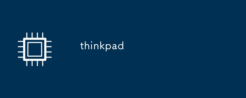 thinkpad