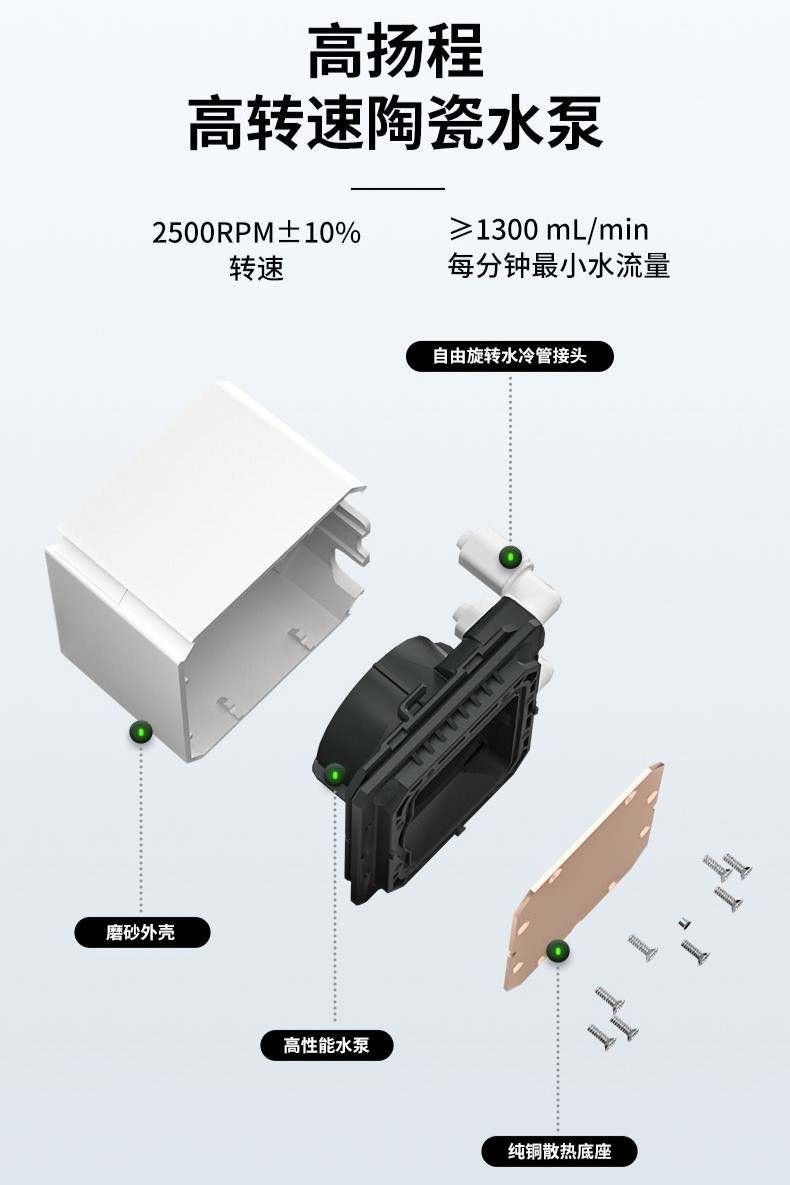 金河田推出 HIFI YJ360 ARGB 一体式水冷散热器：预装风扇，陶瓷水泵