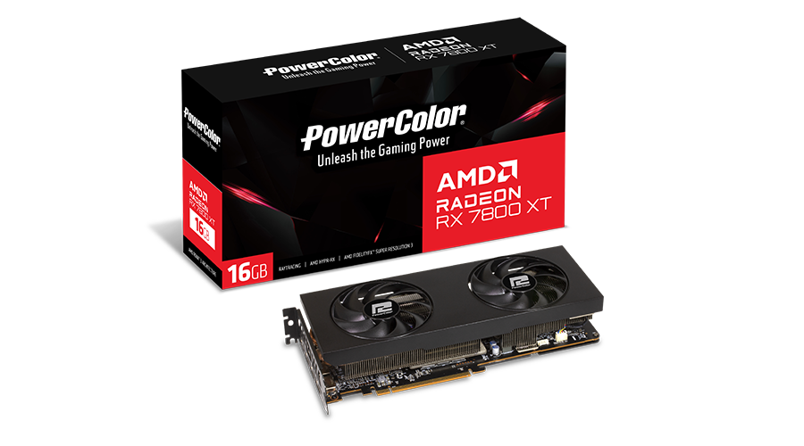 撼讯、玄人志向推出黑化版 Radeon RX 7800XT / 7700XT 显卡