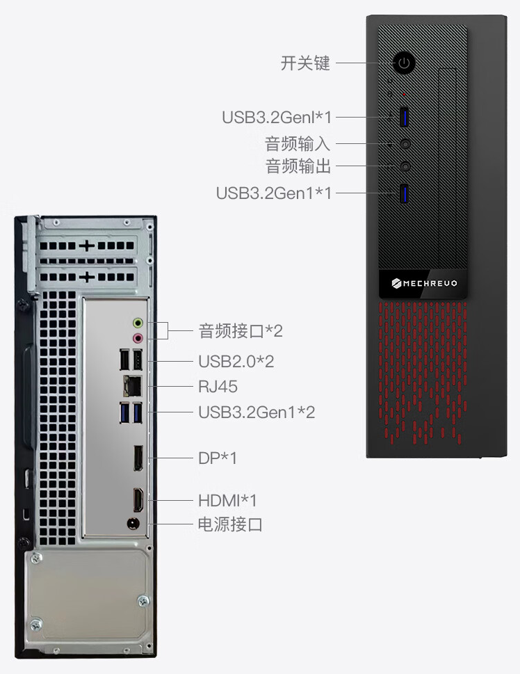 补贴直降 628 元，机械革命无界 M7s 台式电脑主机套装 2371 元（i7 13620H 处理器、含 23.8 英寸显示器）