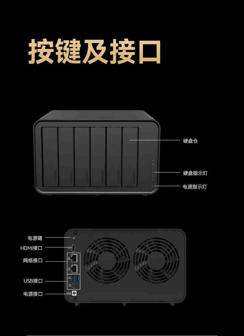 i5-1235U + 双万兆网口：铁威马 6 盘位 NAS 新低 4385 元 + 3 期免息