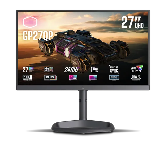 1152 分区、240Hz 刷新率，酷冷至尊推出 GP27QP 27 英寸 Mini LED 显示器