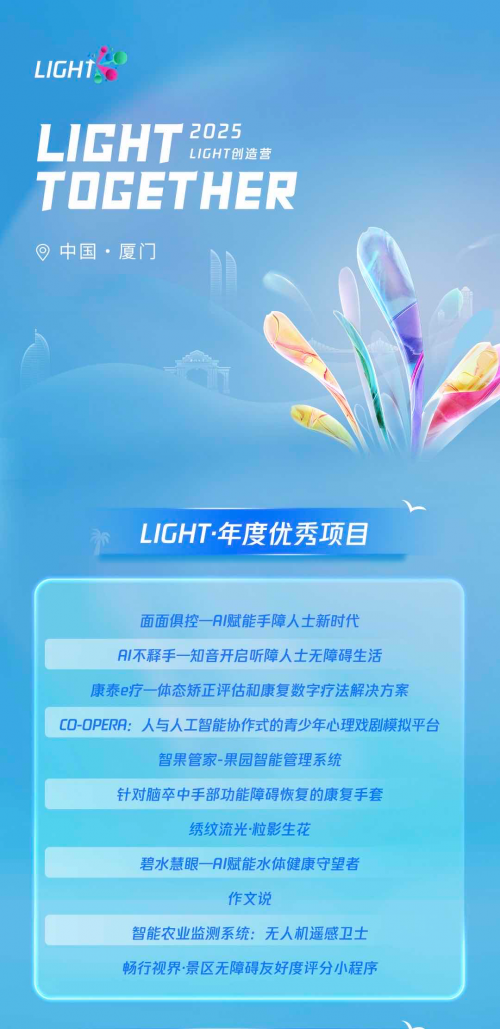 用AI解锁技术公益,第五届Light创造营圆满收官