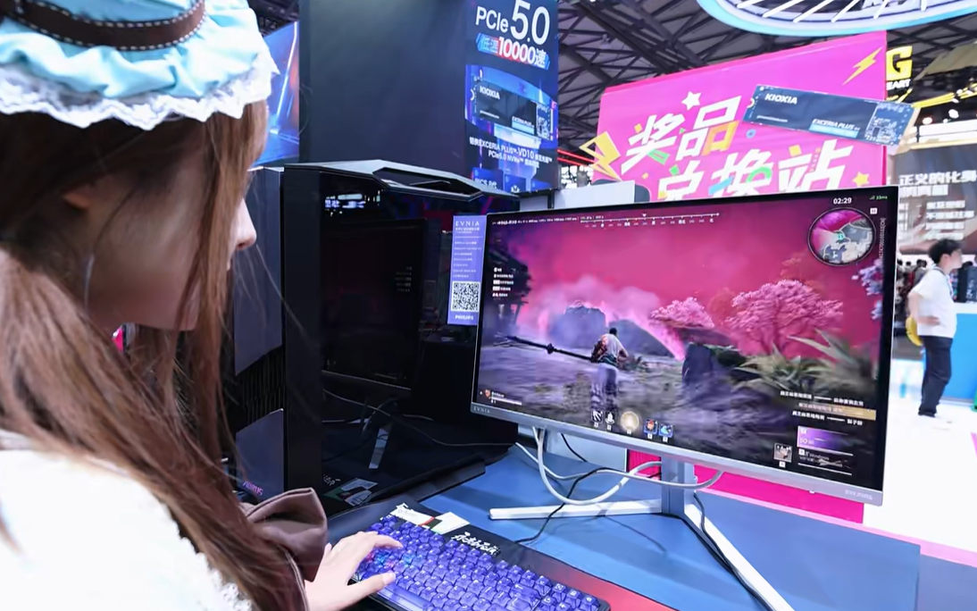 释放天性,纵横无拘!飞利浦EVNIA燃爆ChinaJoy2025!