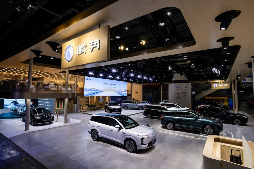 腾势N8L、腾势D9领衔 腾势汽车全明星阵容亮相广州车展