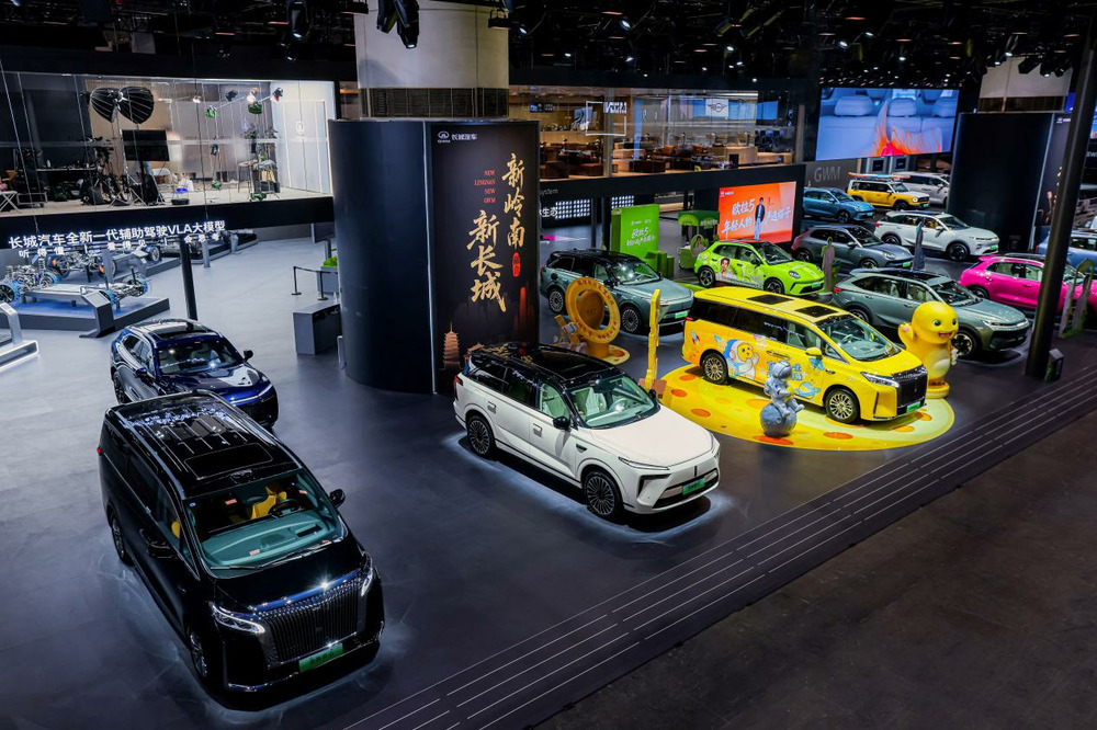 魏牌全系车型亮相广州车展 多维发力驱动品牌焕新