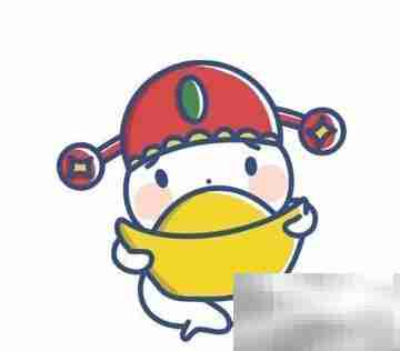 可爱财神简笔画教程