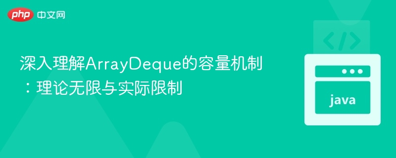 ArrayDeque容量机制解析：理论与实际的差异