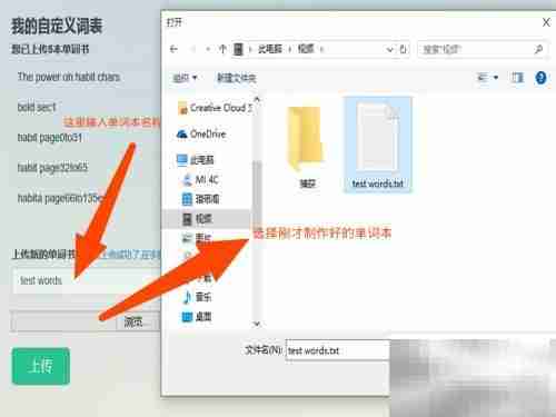 知米词表导入技巧