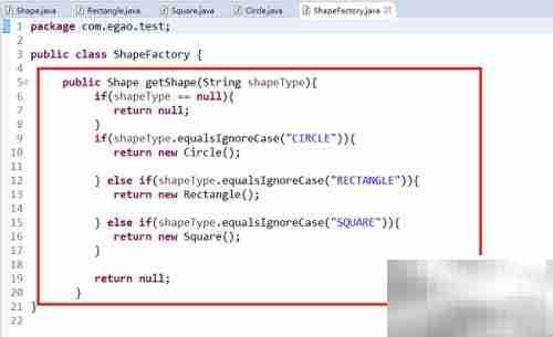 Java工厂模式实例解析