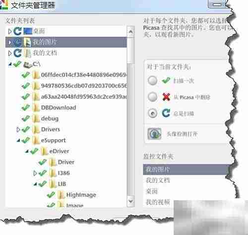 Picasa图片搜索不到原因解析