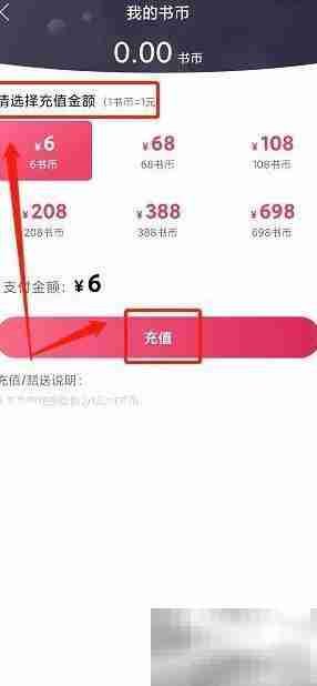 凤凰书苑书币充值方法