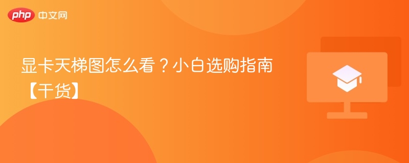 显卡天梯图怎么看？小白选购指南【干货】