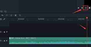 万兴喵影怎么裁剪音频片段
