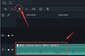 万兴喵影怎么裁剪音频片段