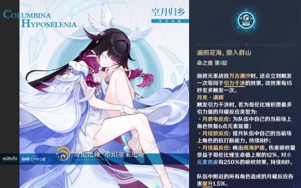 原神高性价比1命角色介绍