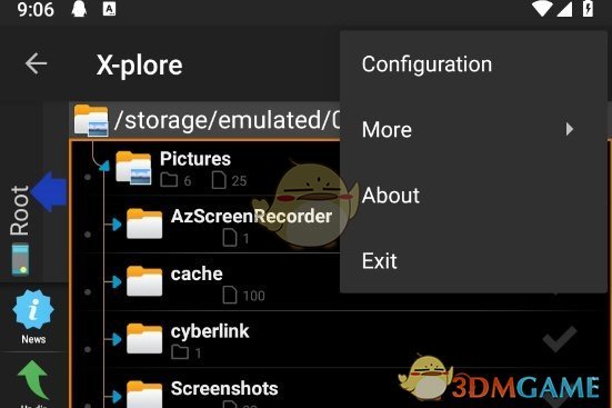 《x-plore》设置中文方法