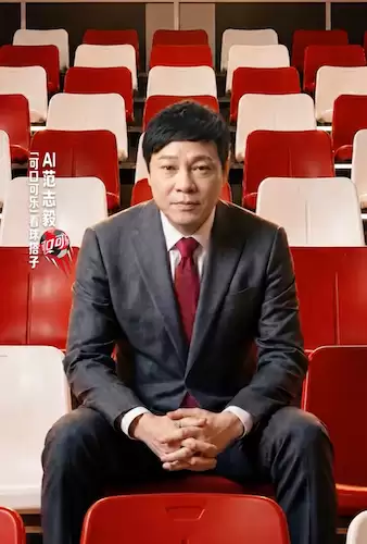 百度一镜联合可口可乐上线范志毅实时数字人，7×24小时陪看世界杯