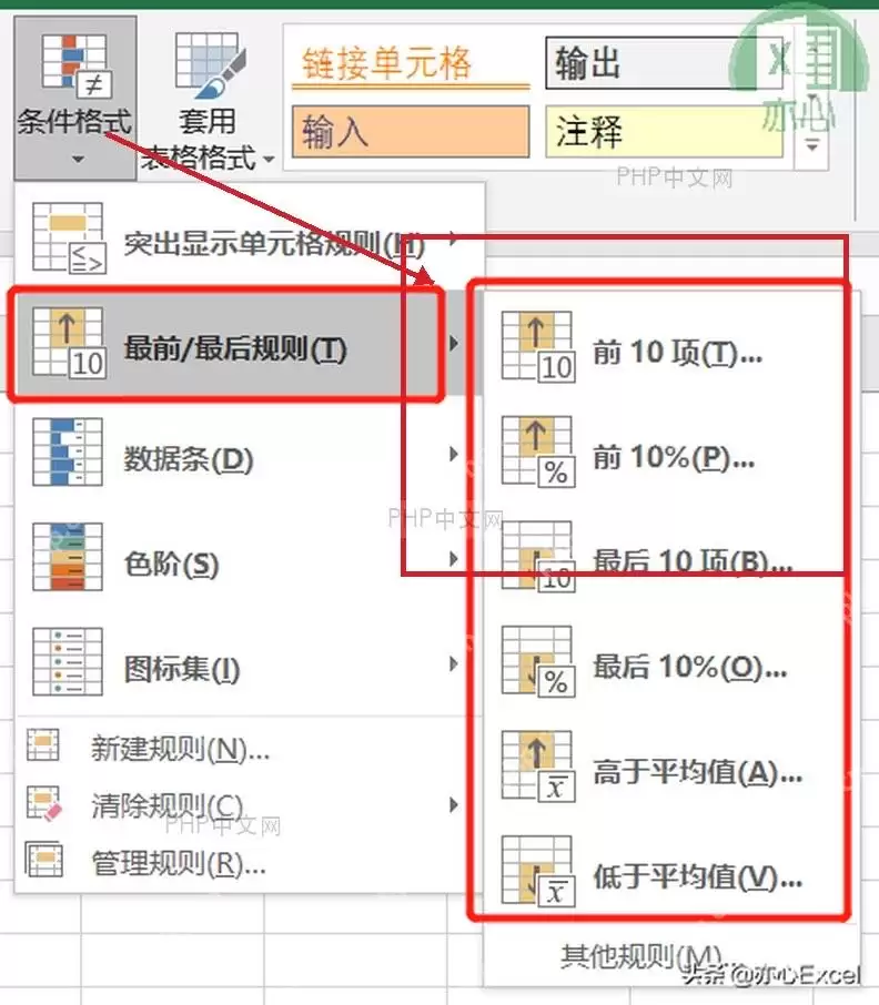 Excel自动筛选标记前N个数据怎么设置?办公场景用法