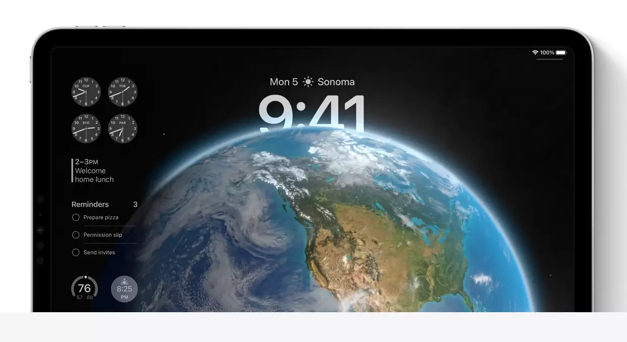 苹果 iPadOS 17 带来个性化锁定屏幕,有这些新变化 苹果 iPadOS 17 带来个性化锁定屏幕,有这些新变化