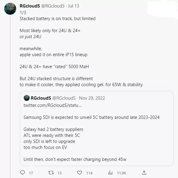 堆叠式电池技术有什么优势?iPhone 15 系列能用上吗? 堆叠式电池技术有什么优势?iPhone 15 系列能用上吗?