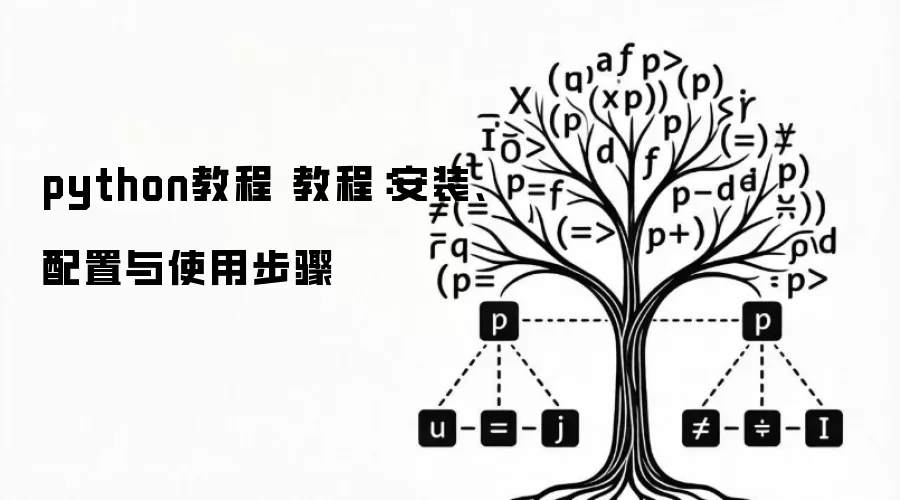 python教程 教程：安装、配置与使用步骤