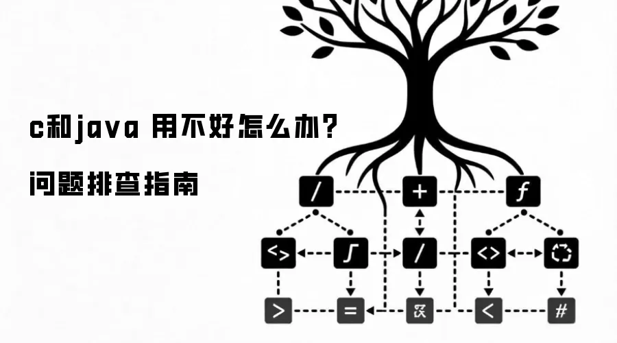 c和java 用不好怎么办？问题排查指南