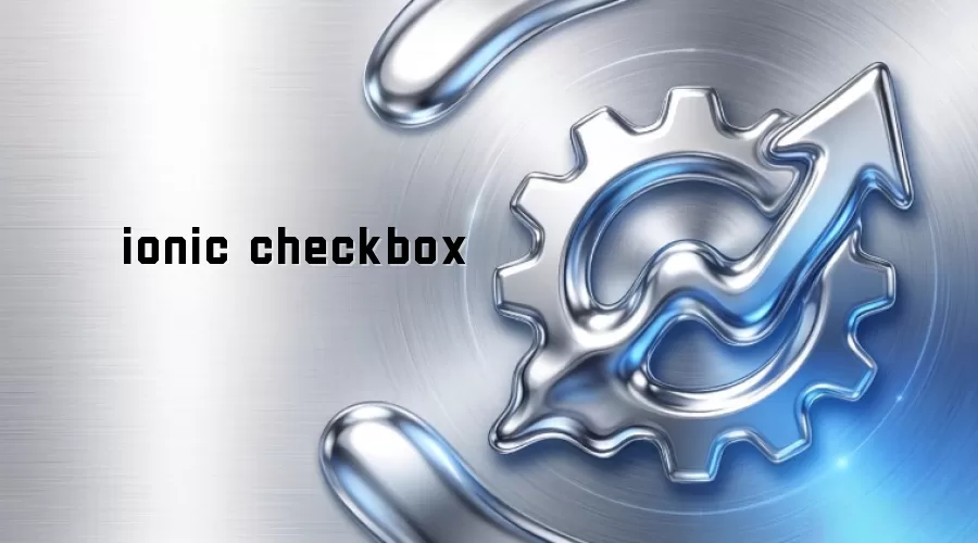 ionic checkbox