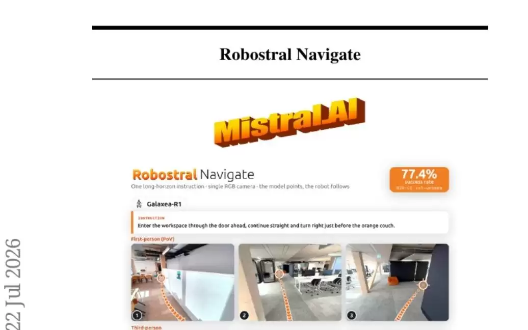 Mistral AI用8B视觉语言模型刷新导航天花板